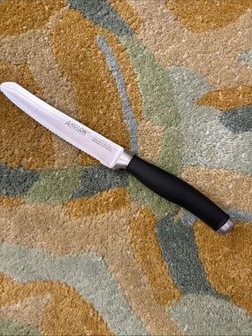 Anolon Advanced 5 inch Black Serrated Utility Knife